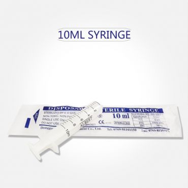 電子タバコ用 滅菌ラテックス フリー シリンジ10ML