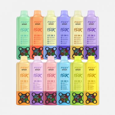 FIZZY Smart 150Kニコチン入り使い捨て電子タバコ