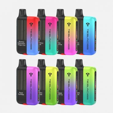 TESLACIGS XT-20Kニコチン入り使い捨て電子タバコ